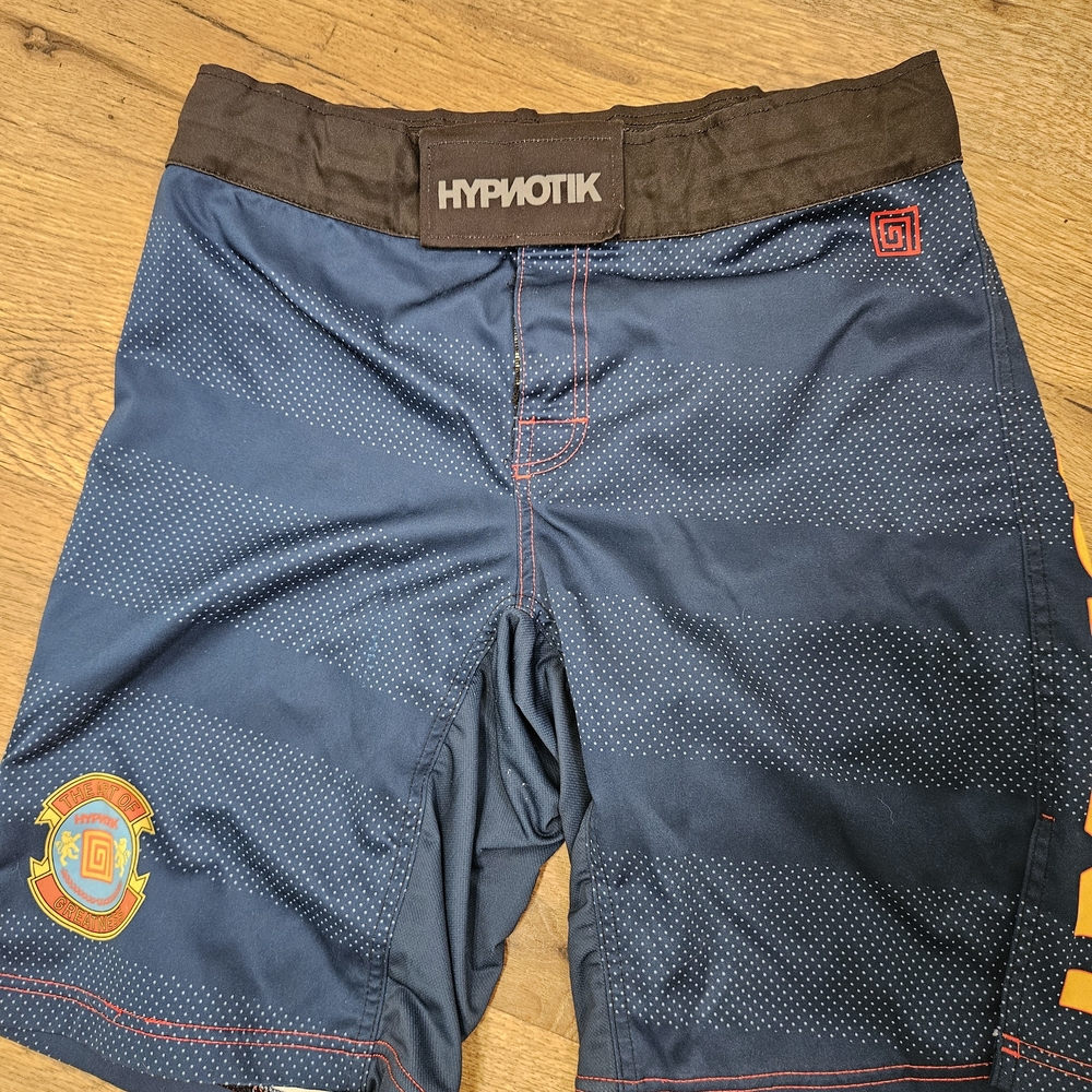 Hypnotik Liga Fight Shorts (Navy) Size M